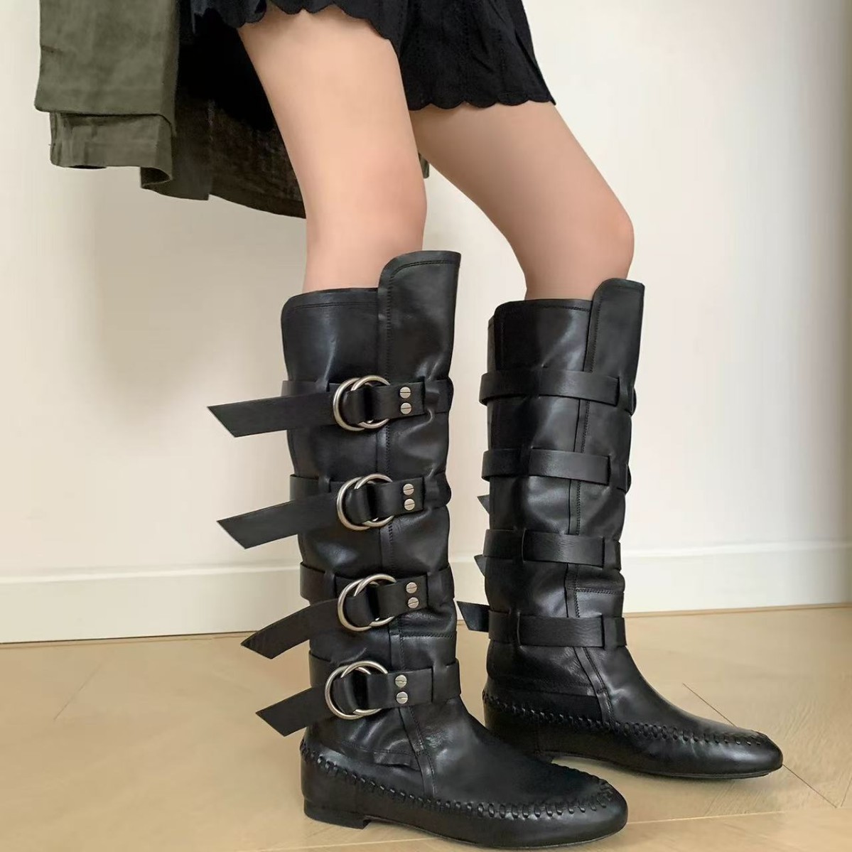 Women'S Shoes Paris - Paris Retro Fashion High Top Shoes