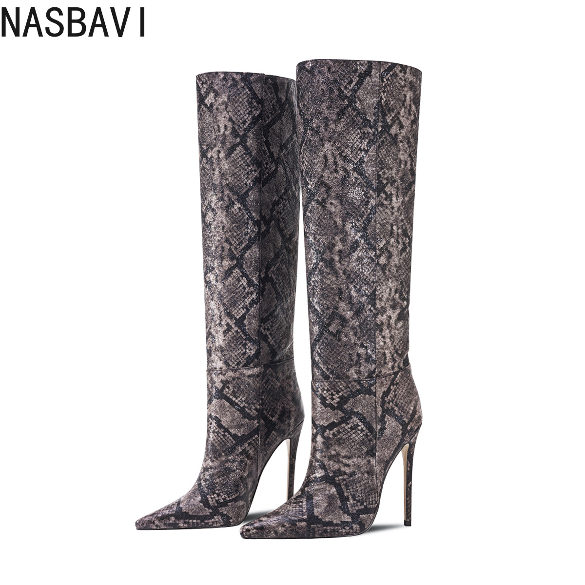 Women'S Shoes For Work - Winter Modern Knee High Boots Women