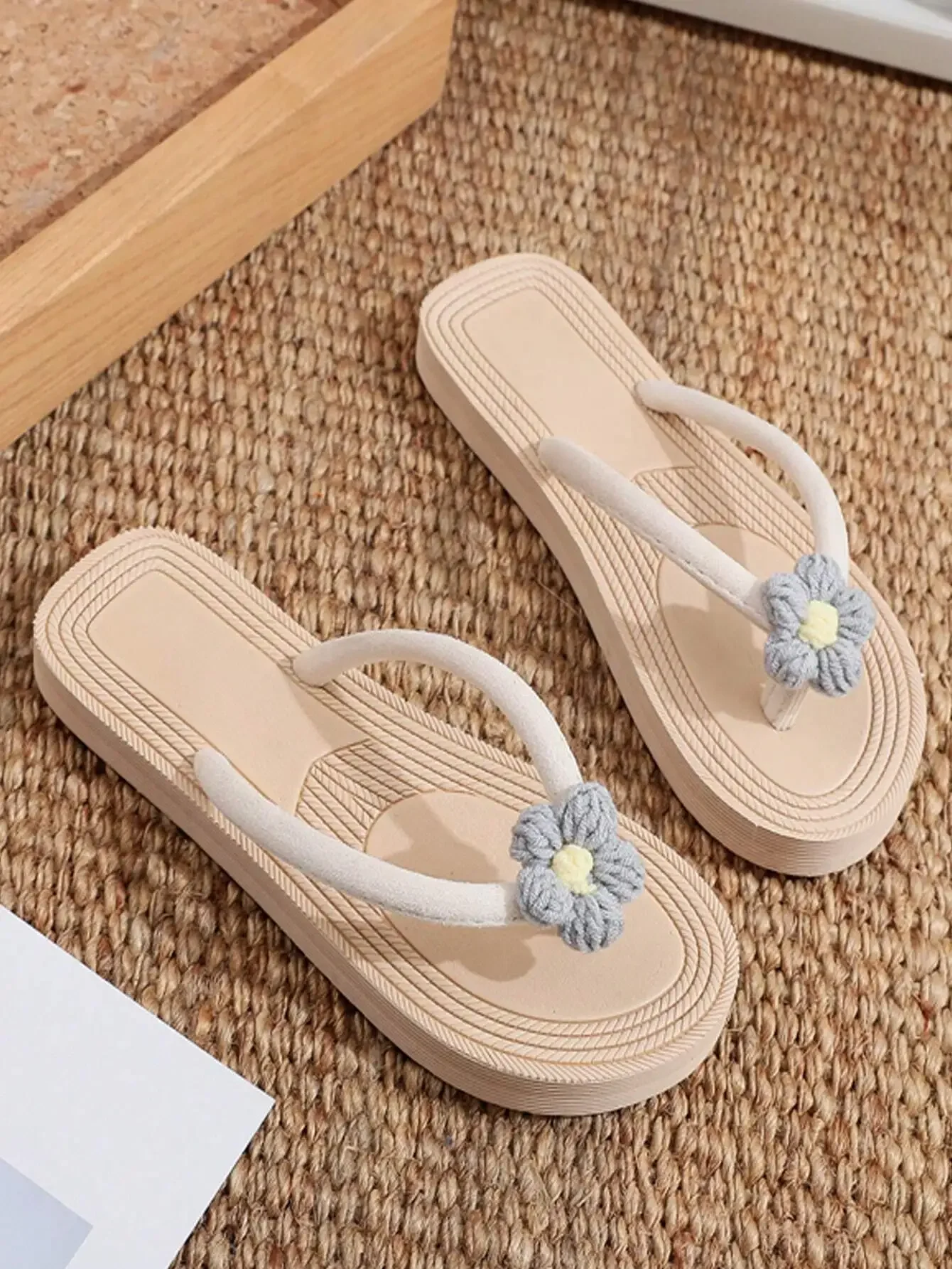 Thong Flat Sandal - Women Flat Sandals Thong Flip Flops