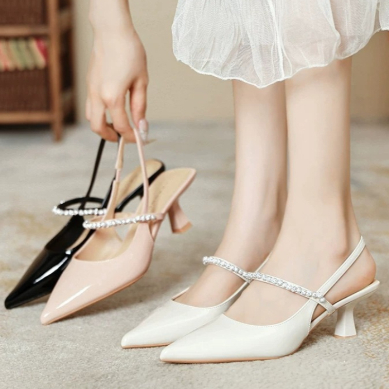 Women'S Shoes Trendy - New Summer Sexy Pointed-toe Slingback Sandals