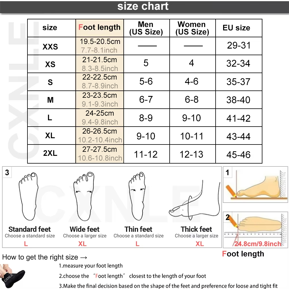 5mm Neoprene Diving Socks Wets - đánh giá và giá Women'S Shoes For Neuropathy