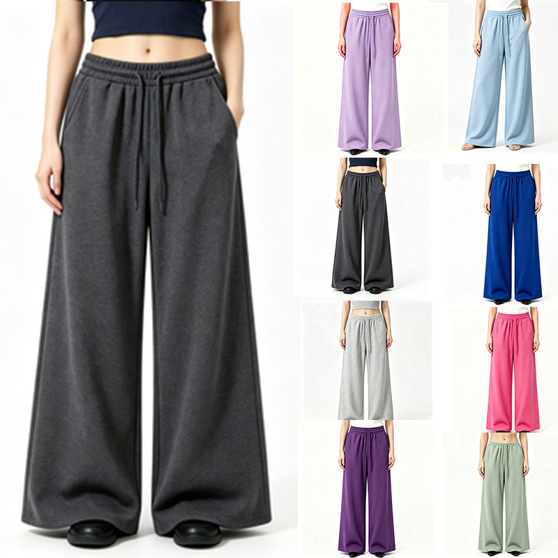 New Harajuku Wide Leg Sweatpan - đánh giá và giá Women Shoes Joggers