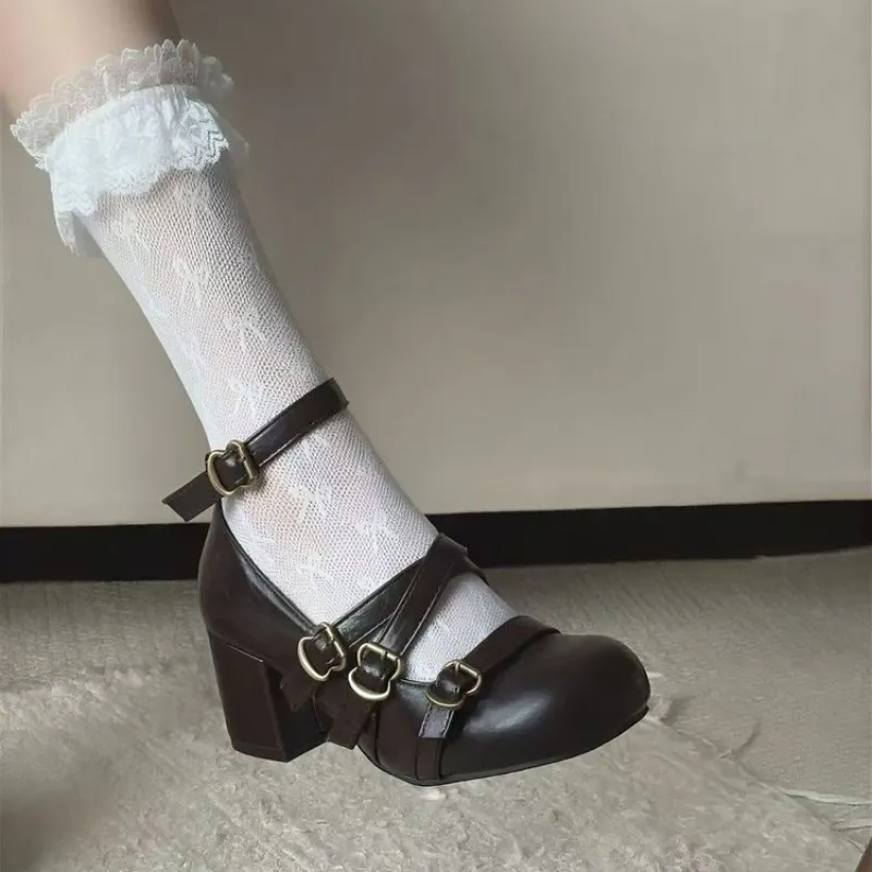 Women's Chunky Heel Mary Jane  - đánh giá và giá Patent Leather Pump