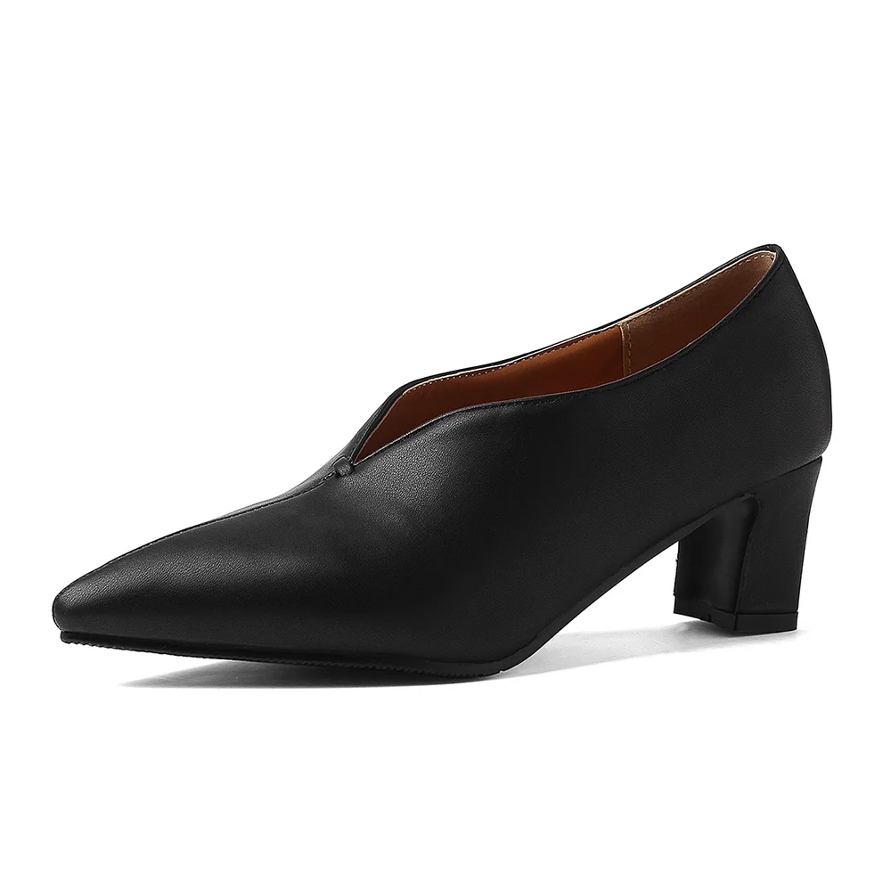 Thương Hiệu Mới Mũi Nhọn Đen X - đánh giá và giá Women'S Shoes Big Feet