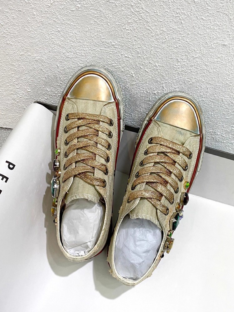 Vintage Women Low Cut Lace Up  - đánh giá và giá Women Shoes Joggers