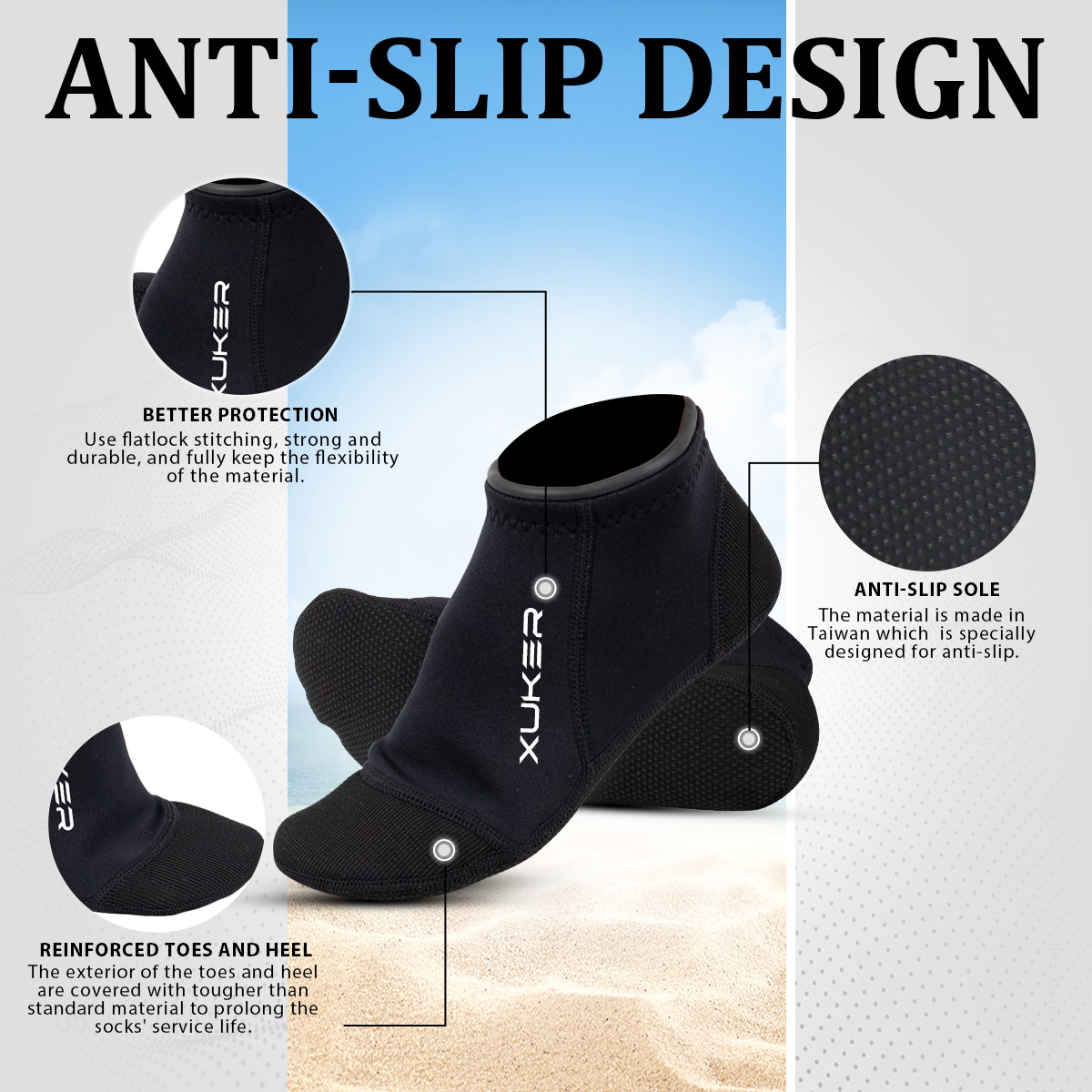 Men's Women's 3mm Neoprene Soc - đánh giá và giá Women'S Shoes For Neuropathy