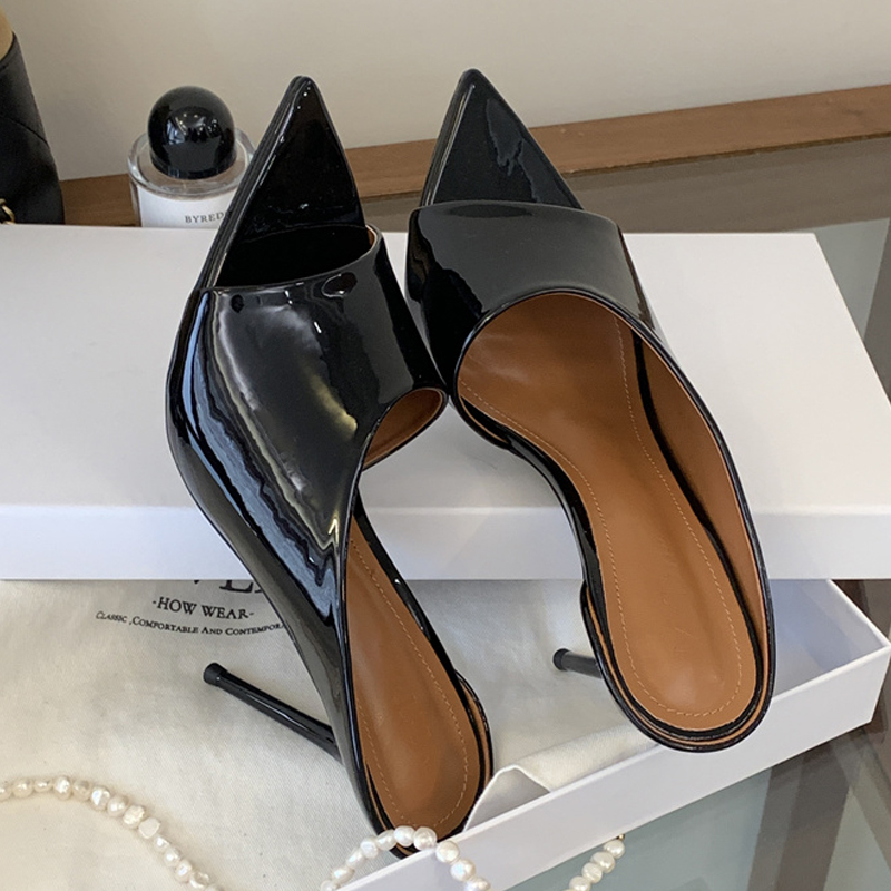 Eilyken Fashion Pointed Toe Wo - đánh giá và giá Patent Leather Pump