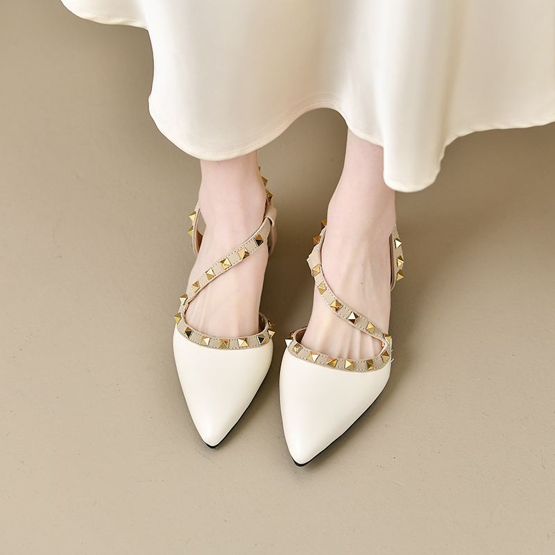 Women Shiny Back Buckle Strap  - đánh giá và giá Women'S Shoes Trendy