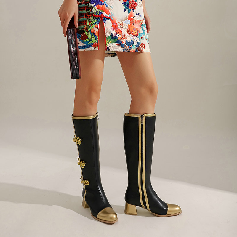Big Size Fashion Knee High Boo - đánh giá và giá Women'S Shoes Big Feet