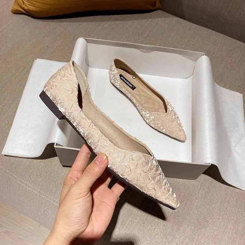 Women's Flat Shoes Pointed Toe - đánh giá và giá Women Shoes Quick Delivery
