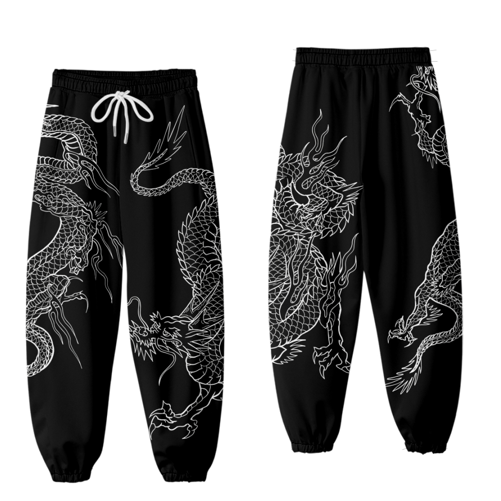 Anime Dragon 3D Sweatpants Fas - đánh giá và giá Women Shoes Joggers