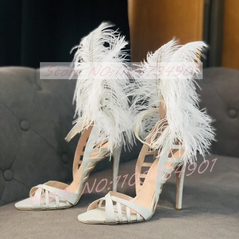 Glam Feather Sequins Stiletto  - đánh giá và giá Women'S Shoes Trendy