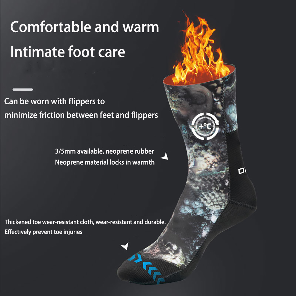 3/5/7mm Neoprene Camo Diving S - đánh giá và giá Women'S Shoes For Neuropathy