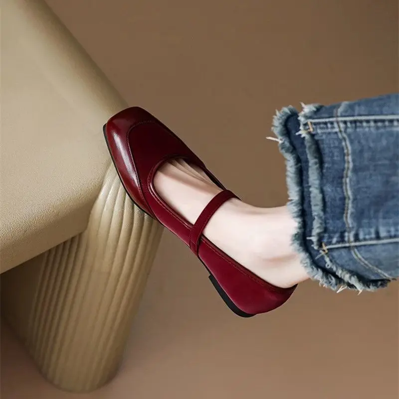 Low Heel Elegant Splicing Wome - đánh giá và giá Women Shoes Quick Delivery