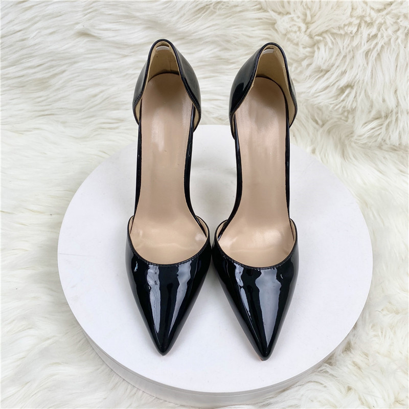 Heelgoo Nữ Đen Bằng Sáng Chế D - đánh giá và giá Patent Leather Pump
