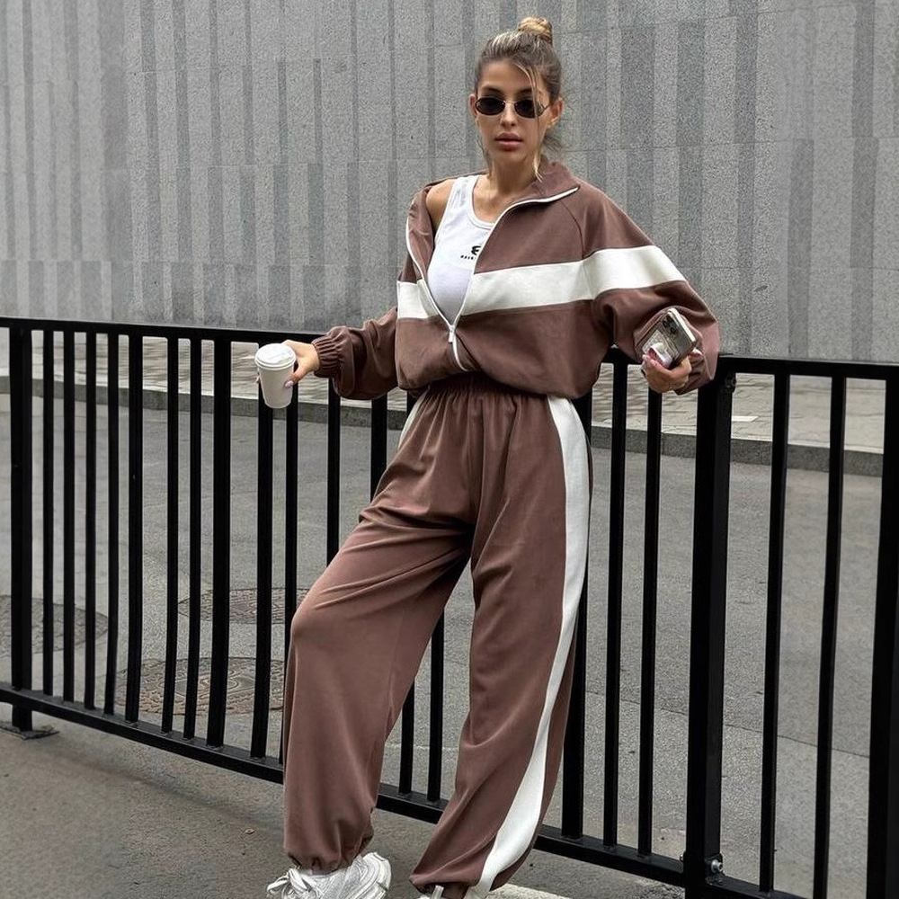 Two Piece Sets Pant Set Tracks - đánh giá và giá Women Shoes Joggers