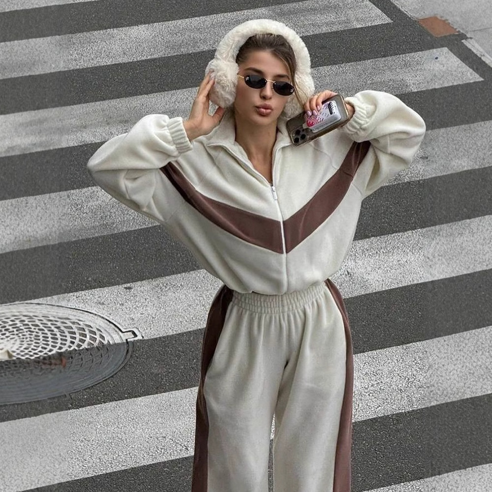 Two Piece Sets Pant Set Tracks - đánh giá và giá Women Shoes Joggers