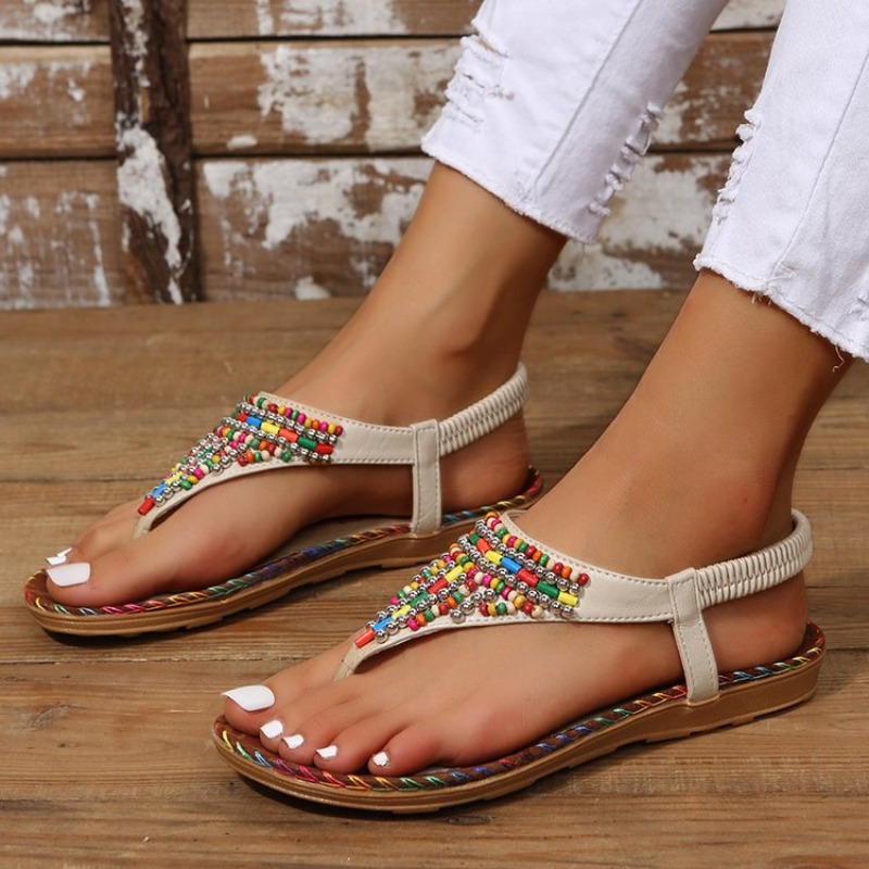 Summer Women Plus-Size Roman S - đánh giá và giá Thong Flat Sandal
