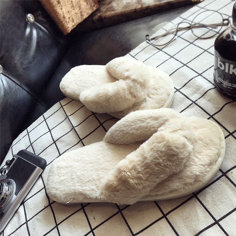 Cross Warm Fluffy Furry Slippe - đánh giá và giá Women'S Shoes For Fall