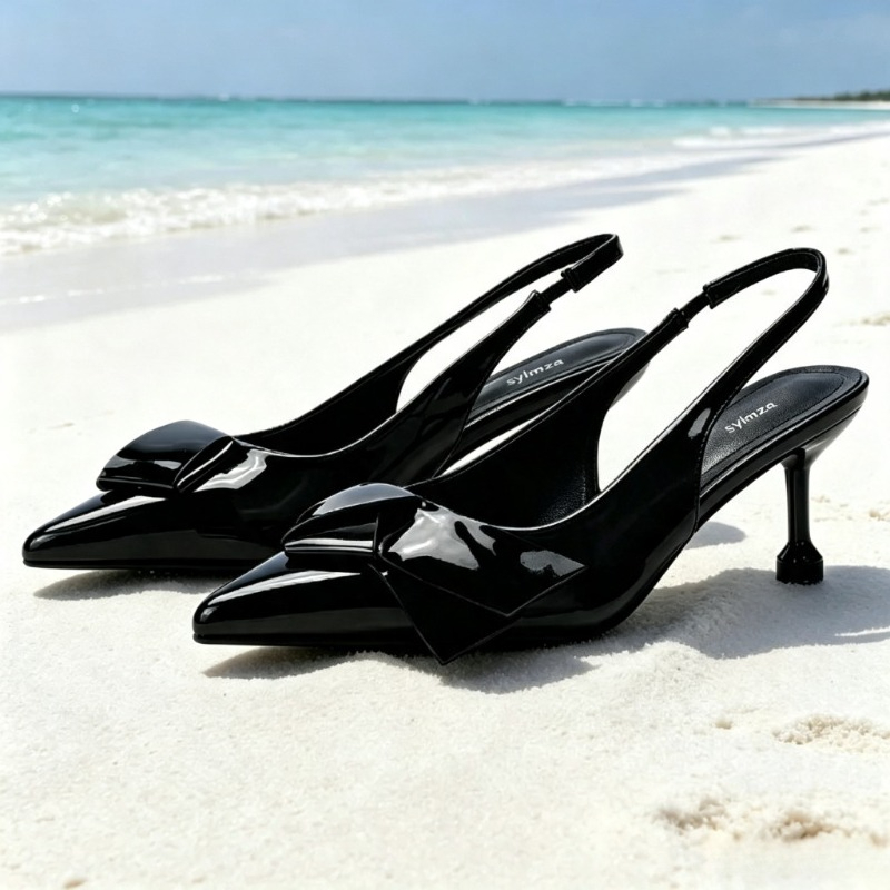 Red Patent Leather Slingback H - đánh giá và giá Patent Leather Pump