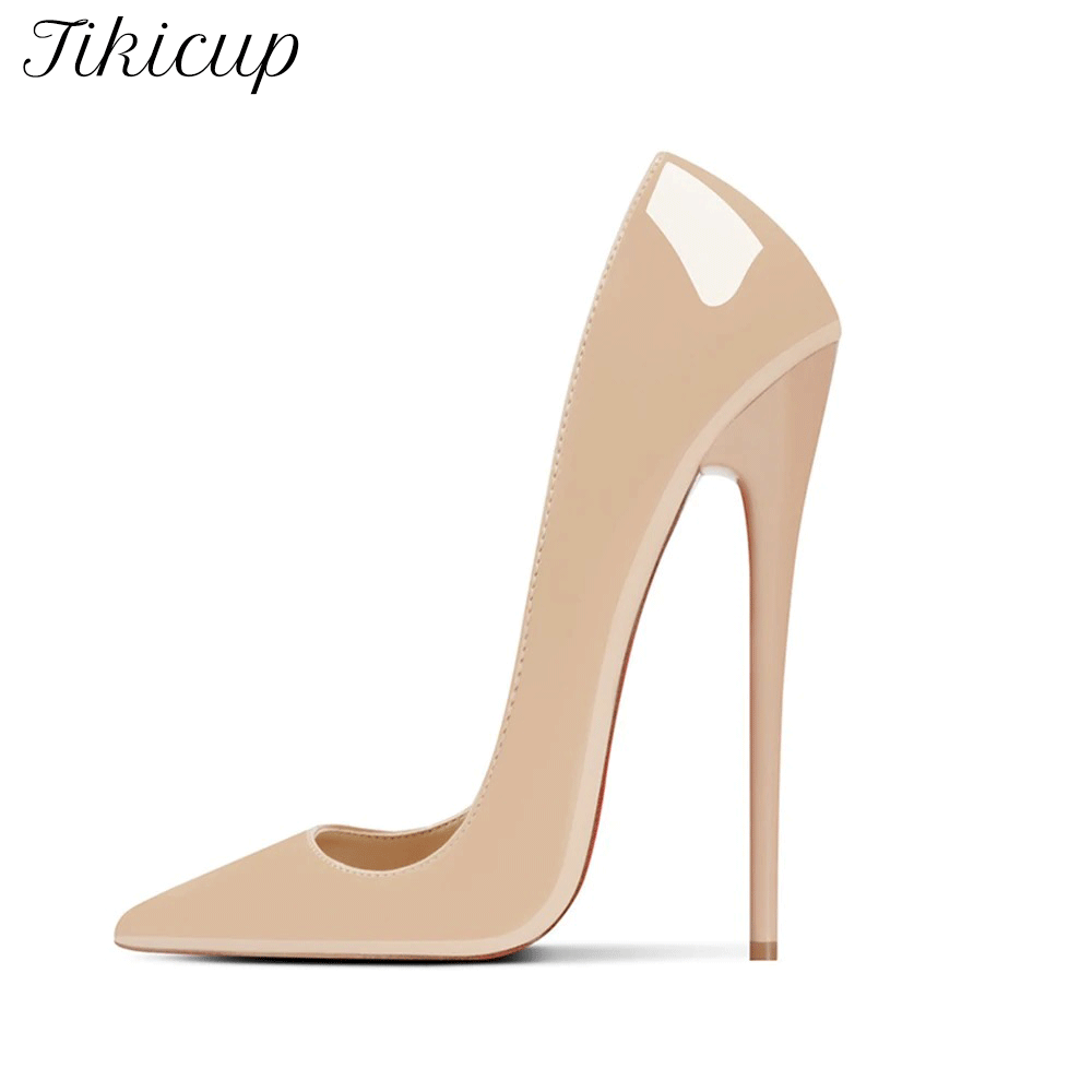 New Style Sexy 16CM Extreme Po - đánh giá và giá Patent Leather Pump