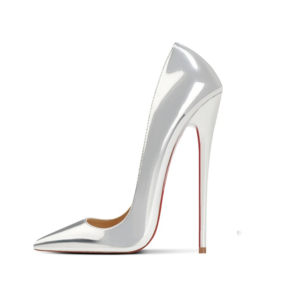 New Style Sexy 16CM Extreme Po - đánh giá và giá Patent Leather Pump
