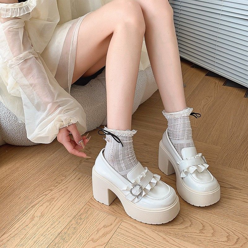 Woman Pumps Rhinestone Round T - đánh giá và giá Women Shoes Quick Delivery