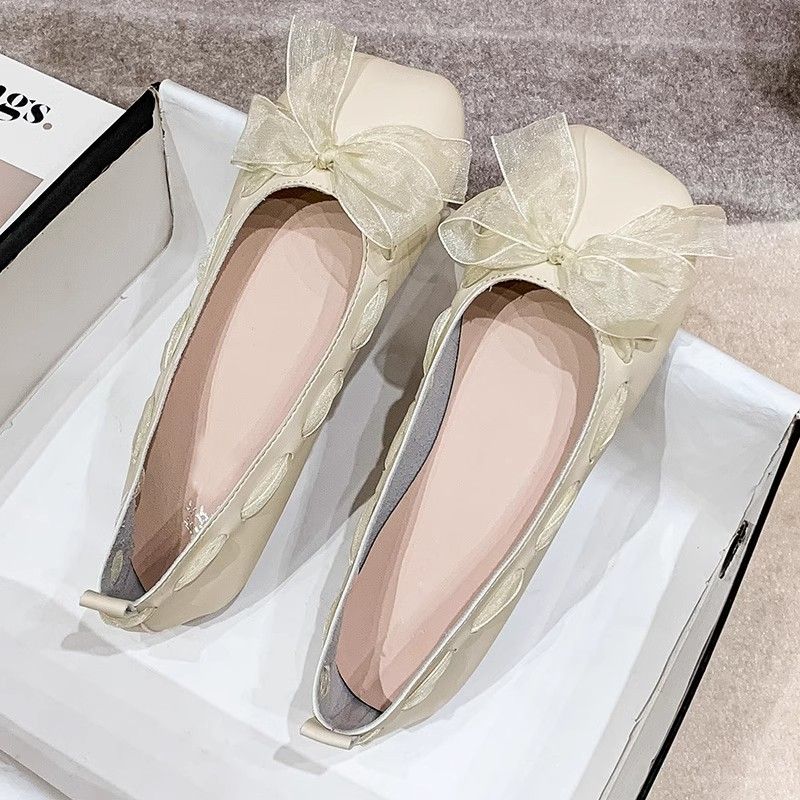 Woman Flats Square Toe Moccasi - đánh giá và giá Women Shoes Quick Delivery