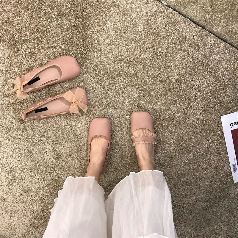 Summer Square Toe Slip-on Ladi - đánh giá và giá Women Shoes Quick Delivery
