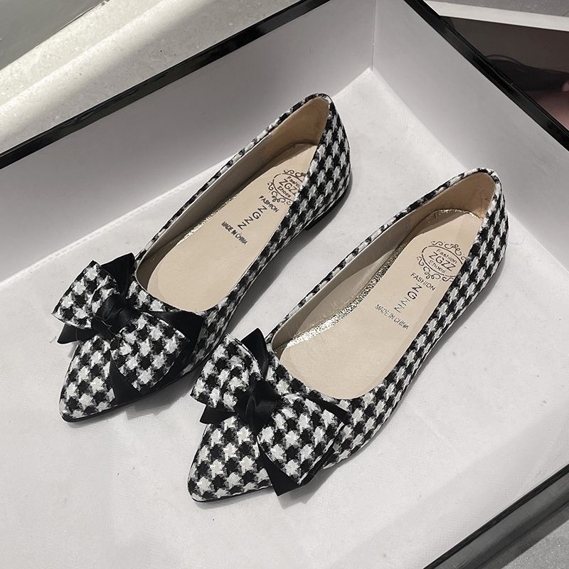 Pointed Toe with Bow Kawaii Sh - đánh giá và giá Women Shoes Quick Delivery