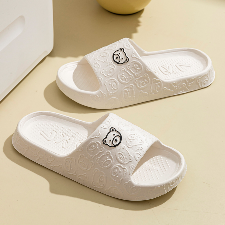 Printting Cute Bear Women Slip - đánh giá và giá Women'S Shoes For Neuropathy