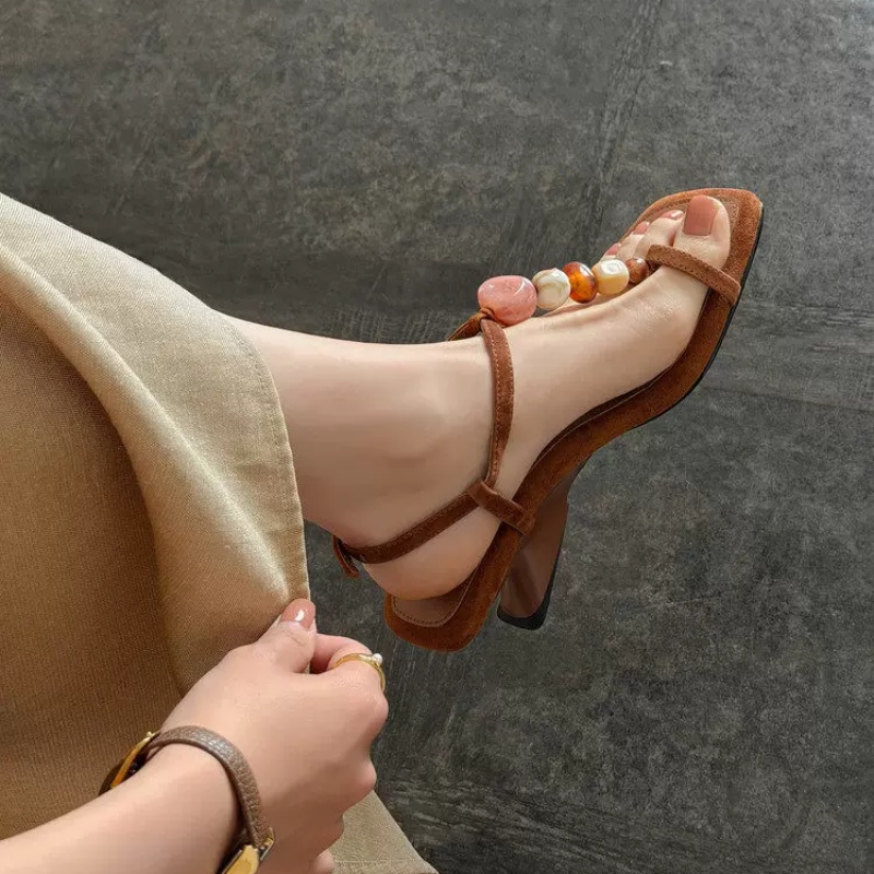 Women's Black Suede Colorful B - đánh giá và giá Thong Flat Sandal