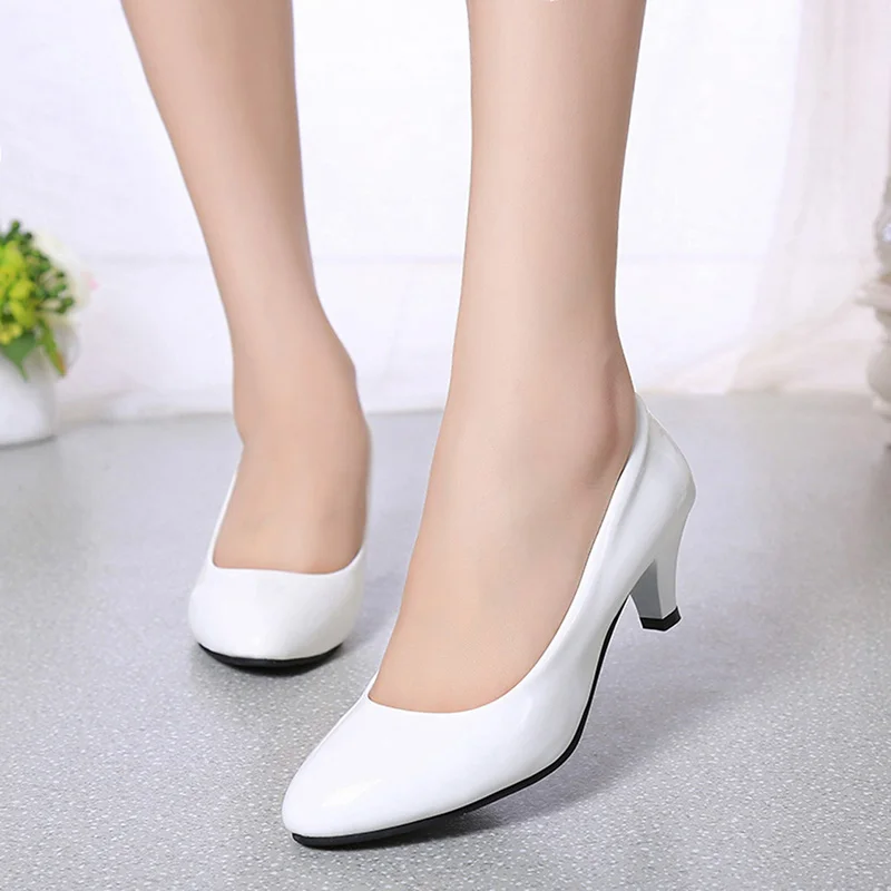 Female Pumps Nude Shallow Mout - đánh giá và giá Women'S Shoes For Work