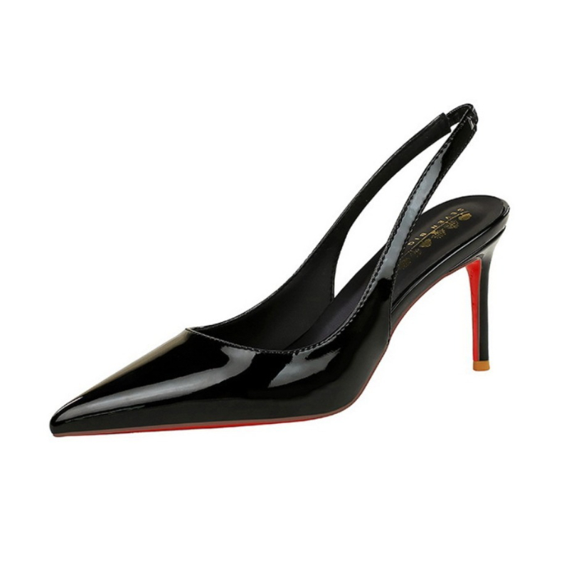 New European and American Poin - đánh giá và giá Patent Leather Pump