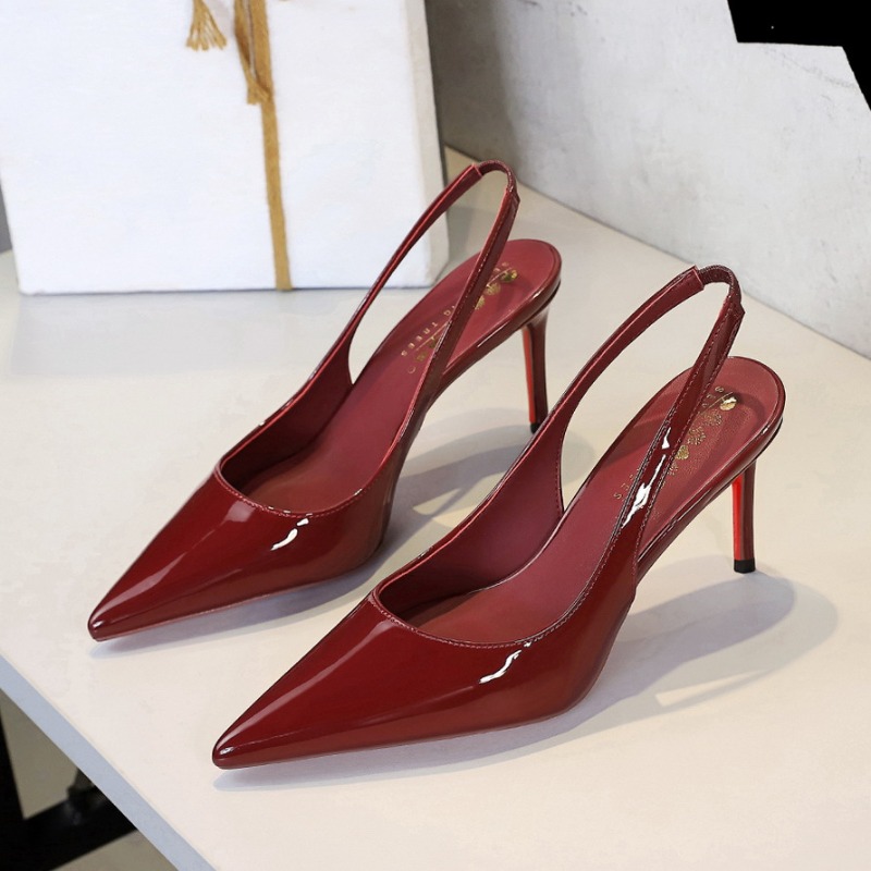 New European and American Poin - đánh giá và giá Patent Leather Pump