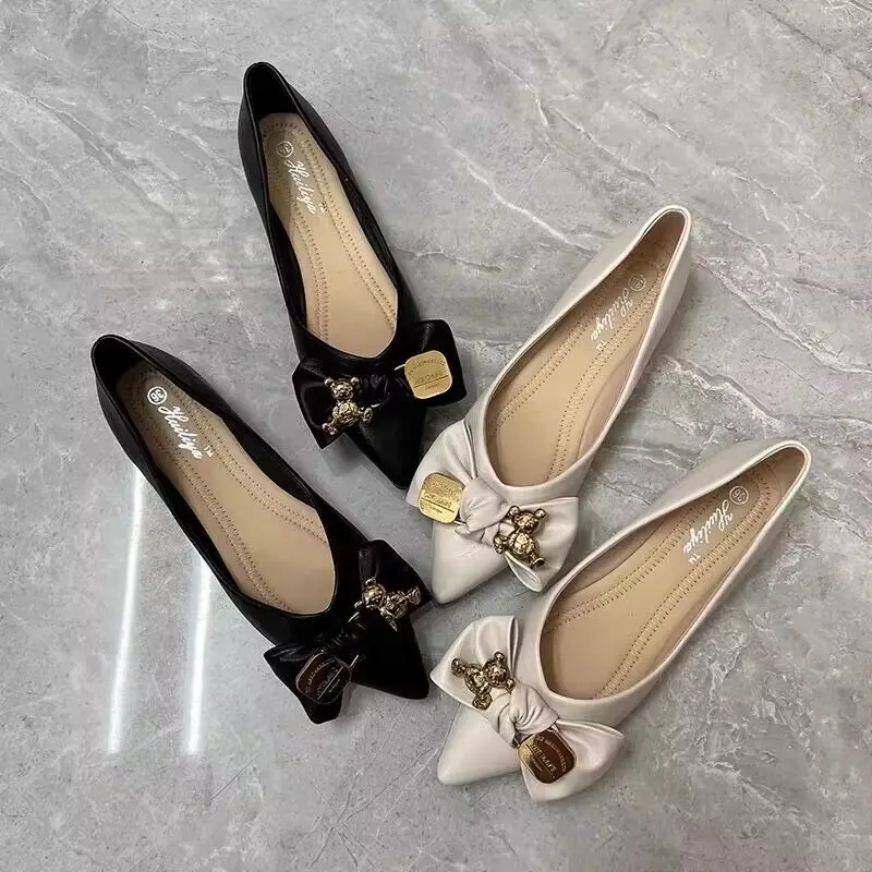 Women's Flat Shoes Shallow Wit - đánh giá và giá Women Shoes Quick Delivery