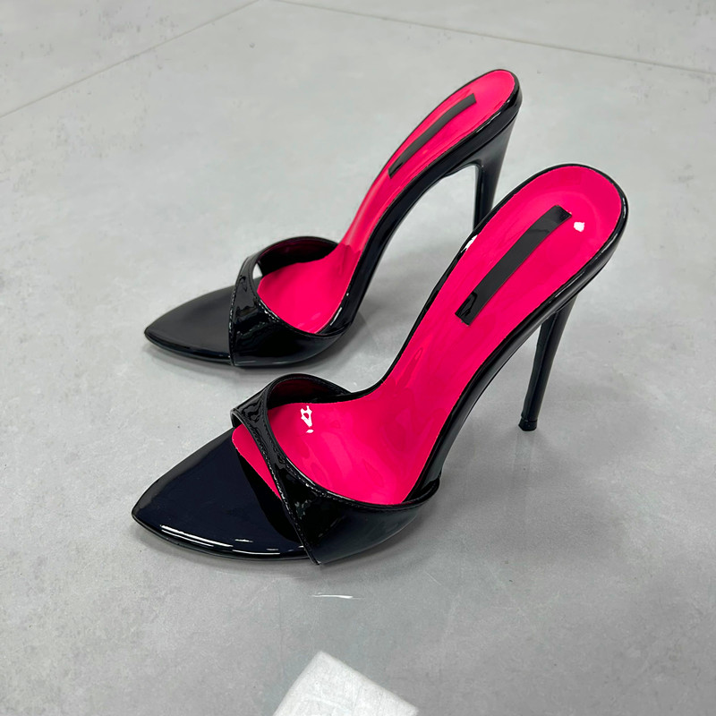 Woman Stilettos 12cm Slipper S - đánh giá và giá Patent Leather Pump