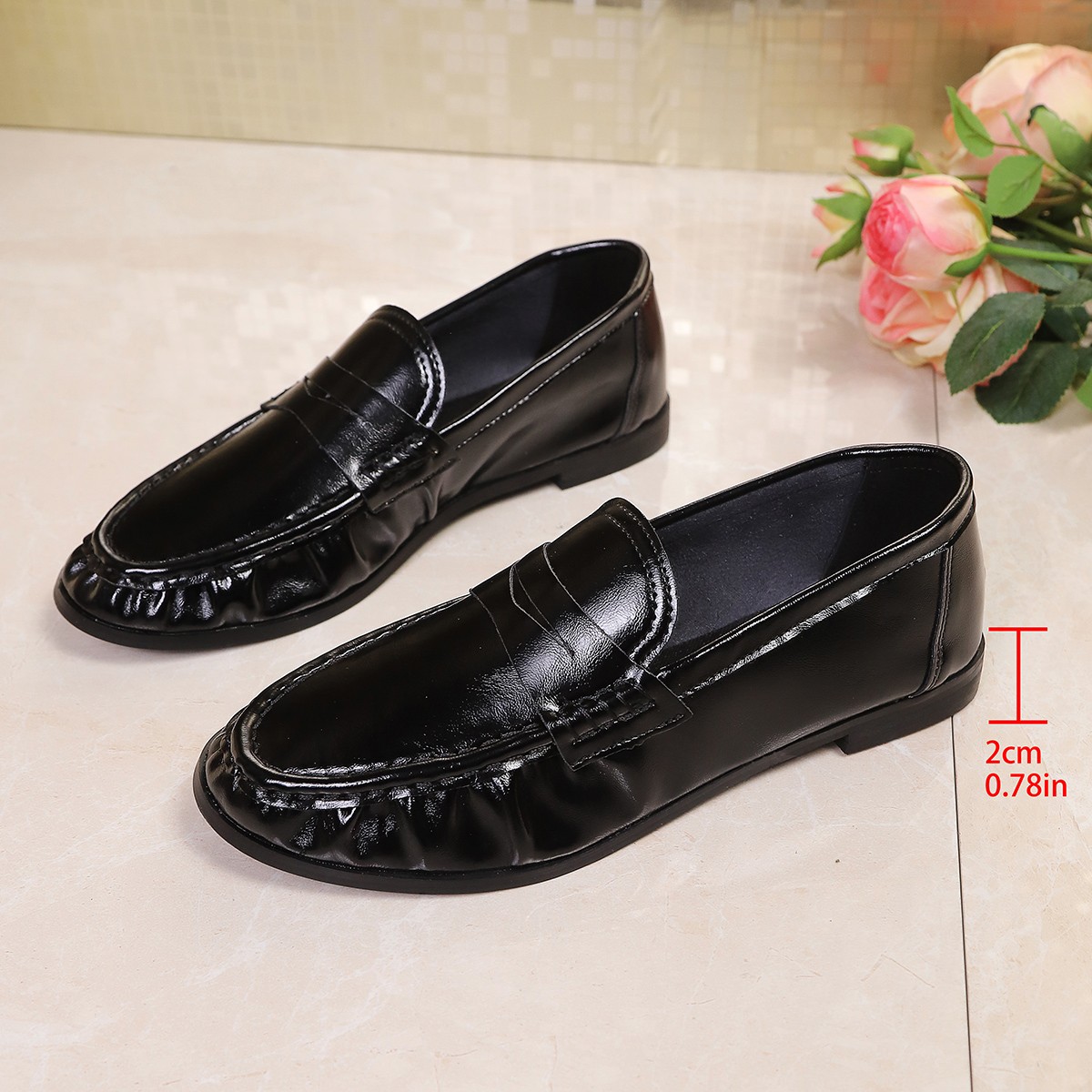 2026 Summer British Style Blac - đánh giá và giá Women'S Shoes For Work