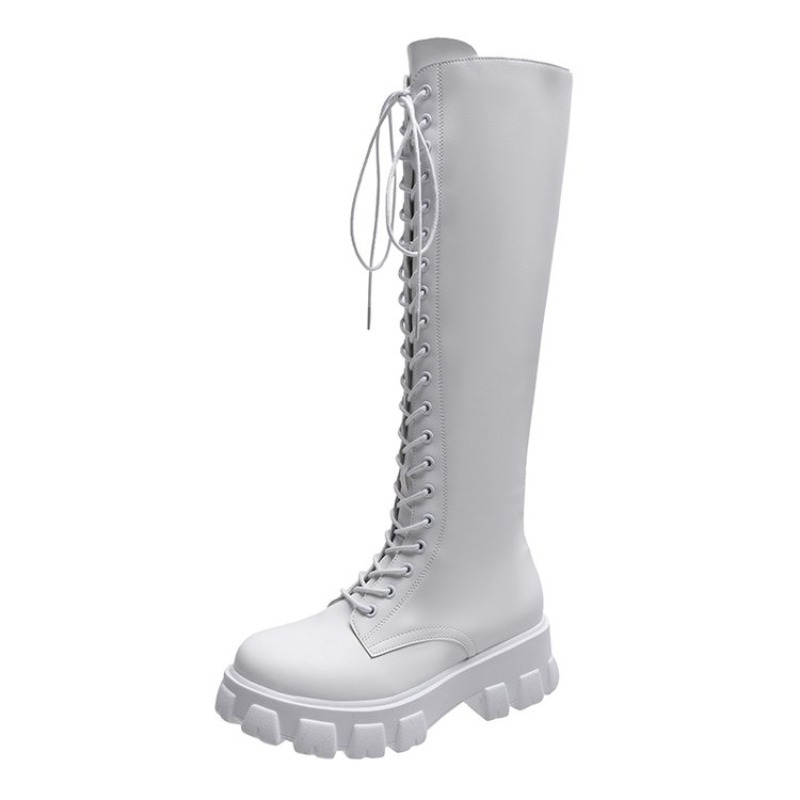 Women Knee High Boots Lace Up  - đánh giá và giá Women'S Shoes For Fall
